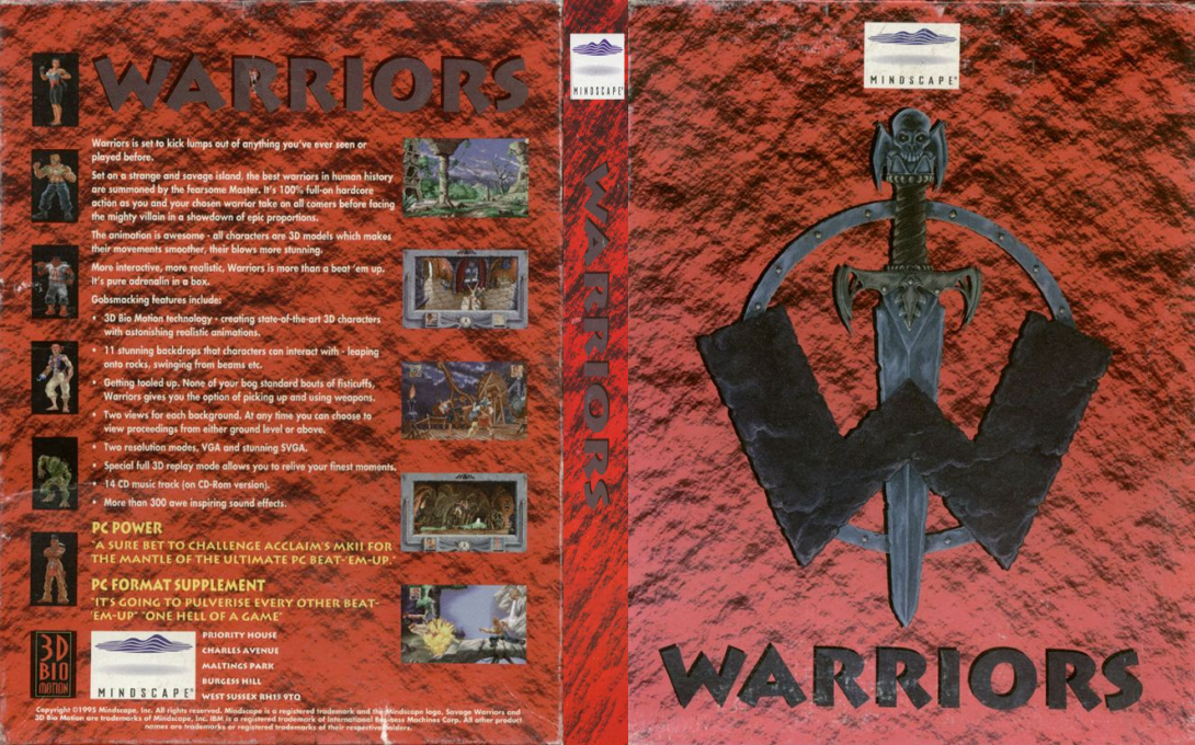 Savage Warriors — box-texture (EU)