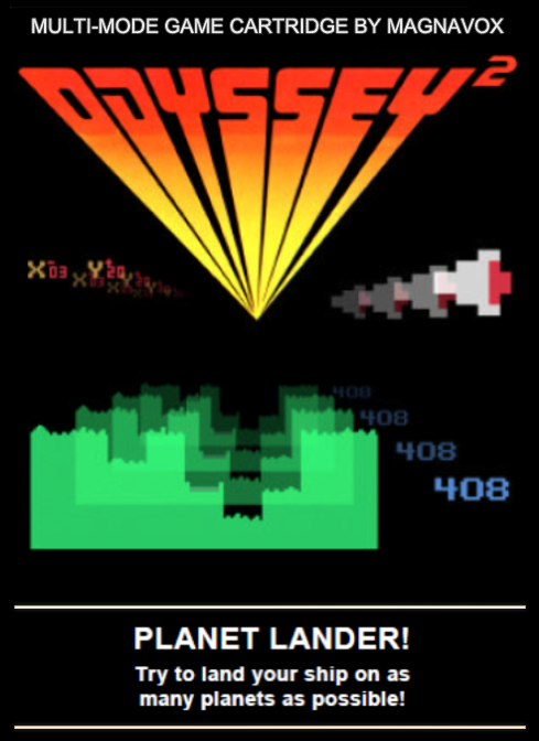 Planet Lander! box art
