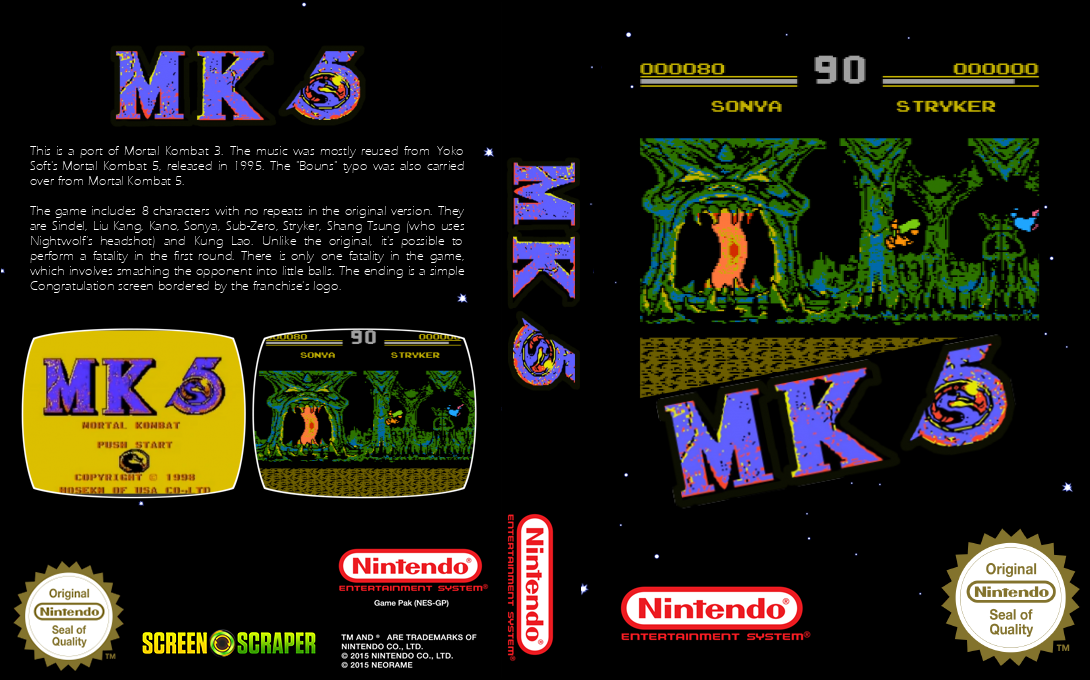 Mortal Kombat 5 — box-texture (SS)