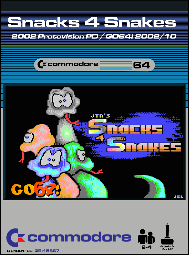 Snacks 4 Snakes box art