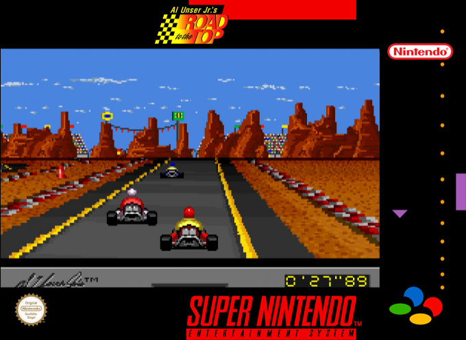 Al Unser Jr.'s Road To The Top — box-2D (SS)