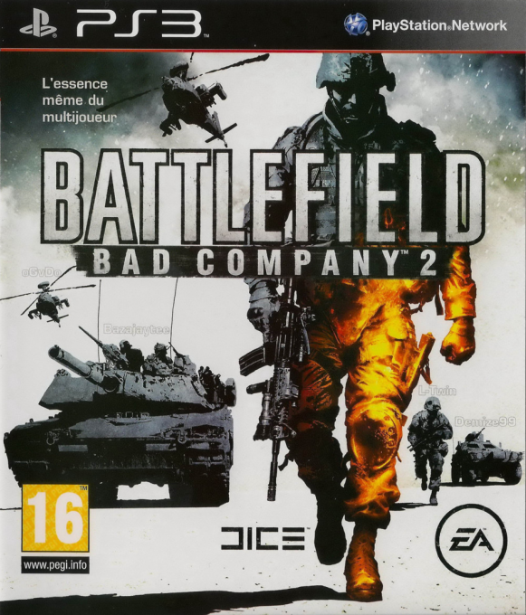Battlefield - Bad Company 2 — box-2D (FR)