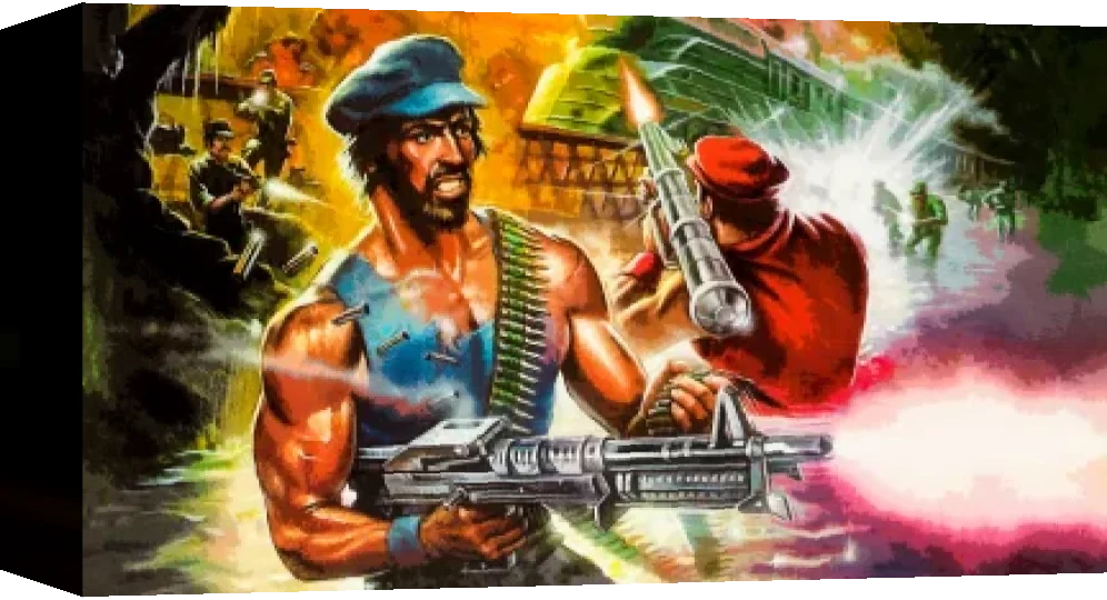 Arcade Archives: Guerrilla War — box-3D (WOR)