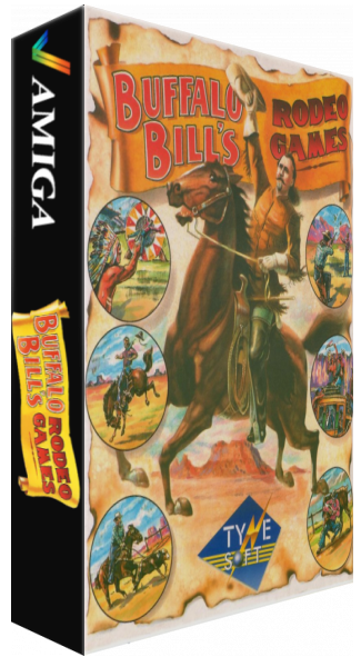 Buffalo Bill's Rodeo Games — box-3D (EU)