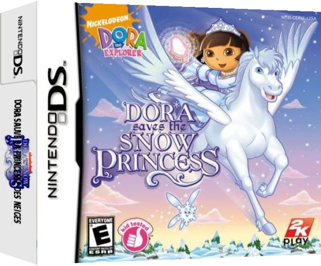 Dora the Explorer - Dora Saves the Snow Princess — box-3D (US)