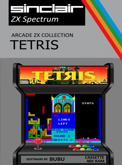 Arcade ZX Collection - Tetris box art