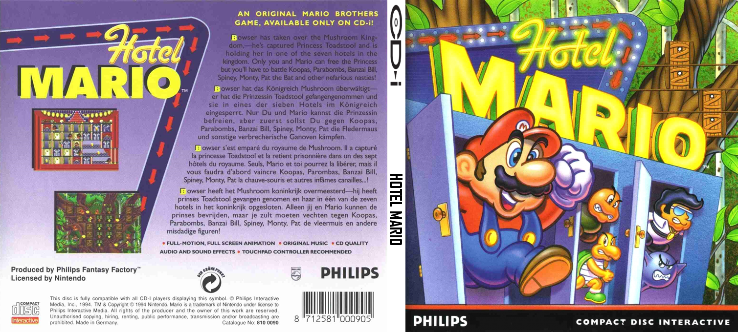 Hotel Mario — box-texture (EU)