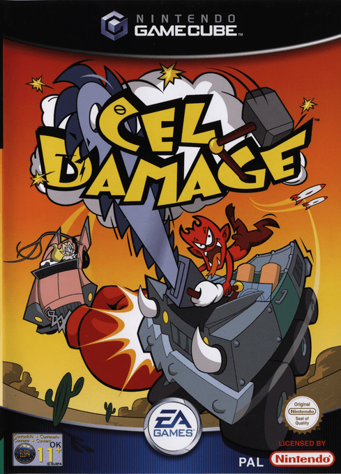 Cel Damage — box-2D (EU)