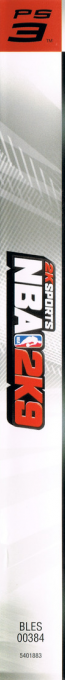 NBA 2K9 — box-2D-side (EU)