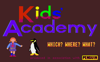 Kids' Academy - Which, Where, What — sstitle (WOR)