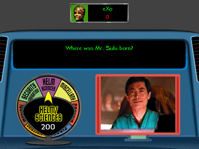 Star Trek: The Game Show — ss (WOR)