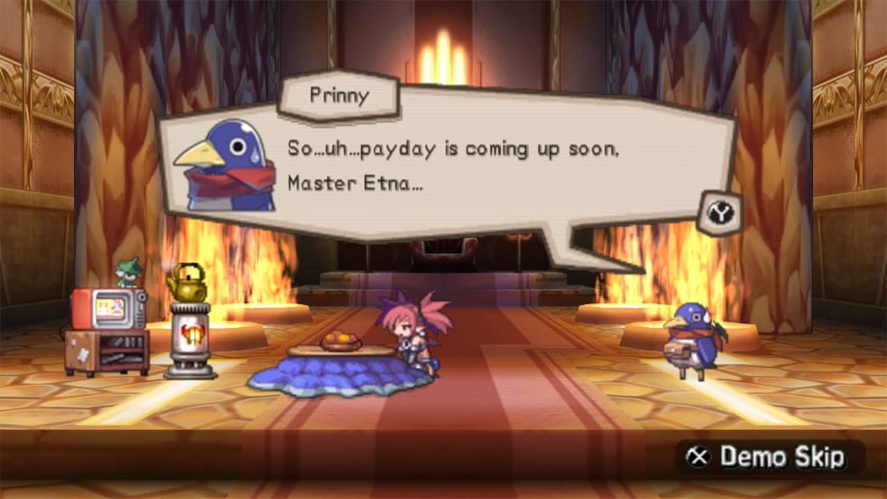 Prinny 2 - Dawn of Operation Panties, Dood! - Super Netherworld — screenshot (WOR)