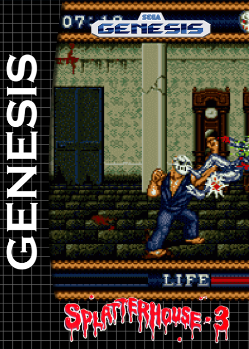 Splatterhouse 3 — box-2D (SS)