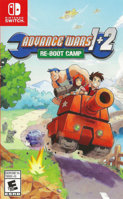 Advance Wars 1+2 - Re-Boot Camp box art