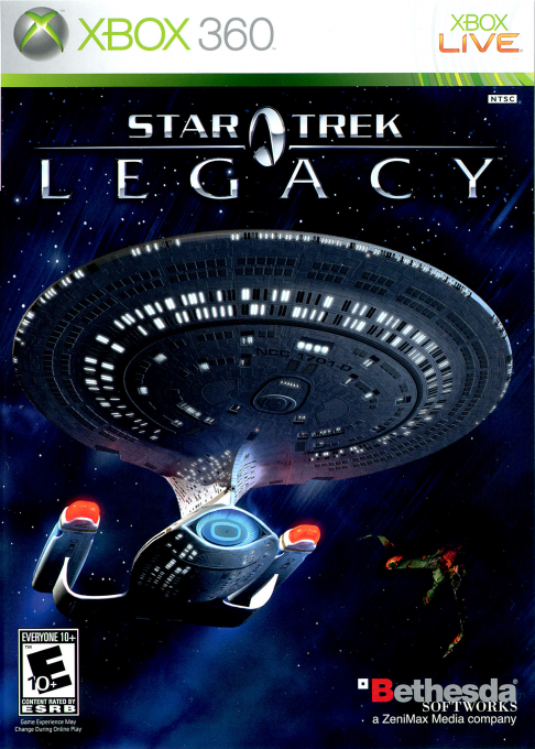 Star Trek - Legacy box art