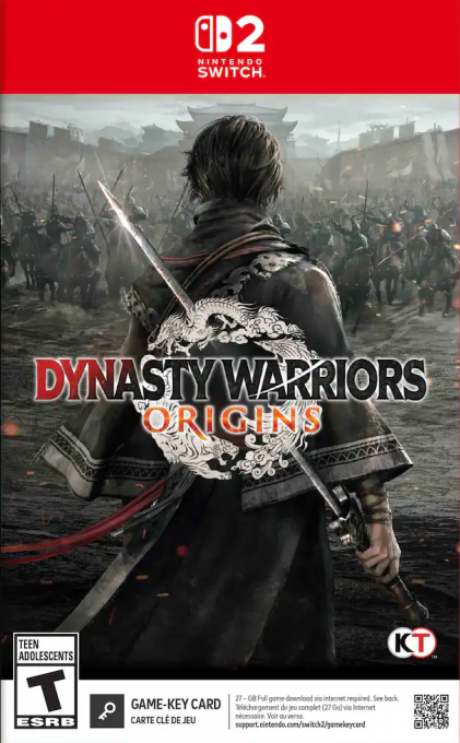 Dynasty Warriors Origins box art