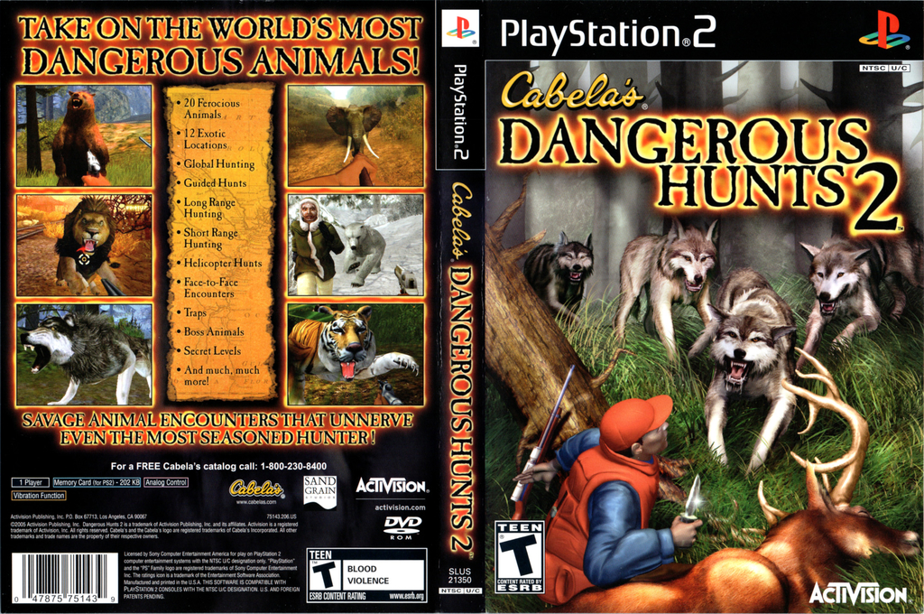 Cabela's Dangerous Hunts 2 — box-texture (US)