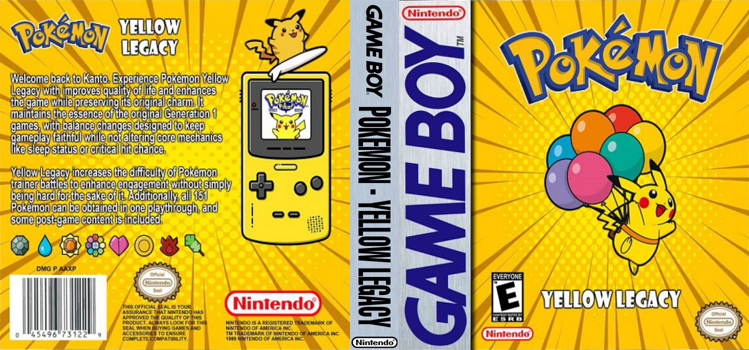 Pokémon : Yellow Legacy — box-texture (US)