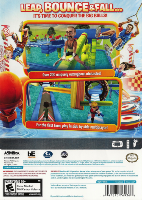 Wipeout 3 — box-2D-back (US)