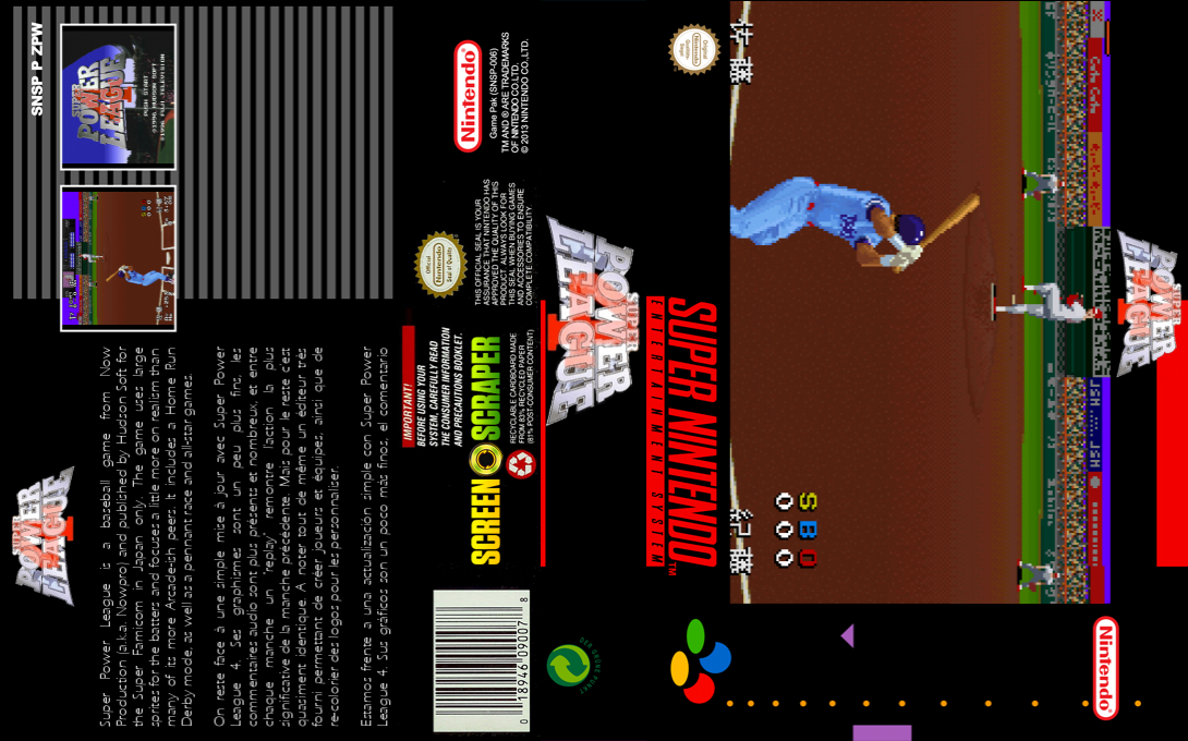 Super Power League 4 — box-texture (SS)