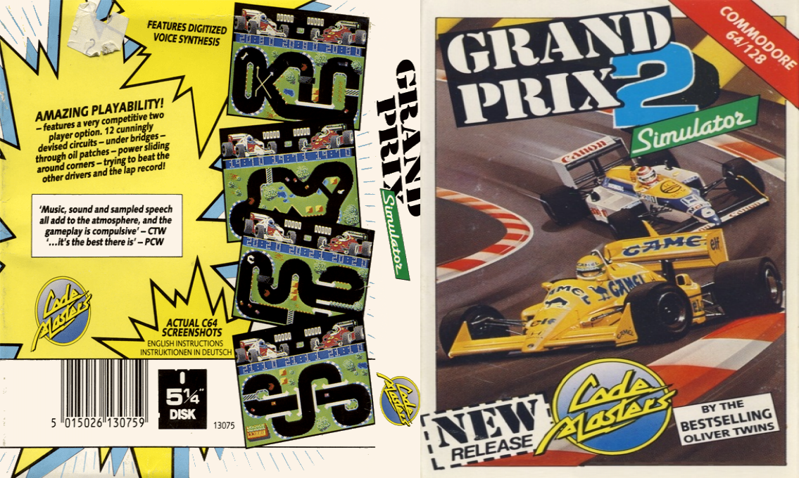 Grand Prix Simulator 2 — box-texture (EU)