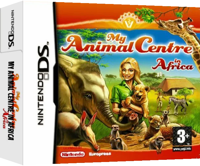 My Animal Centre in Africa — box-3D (EU)