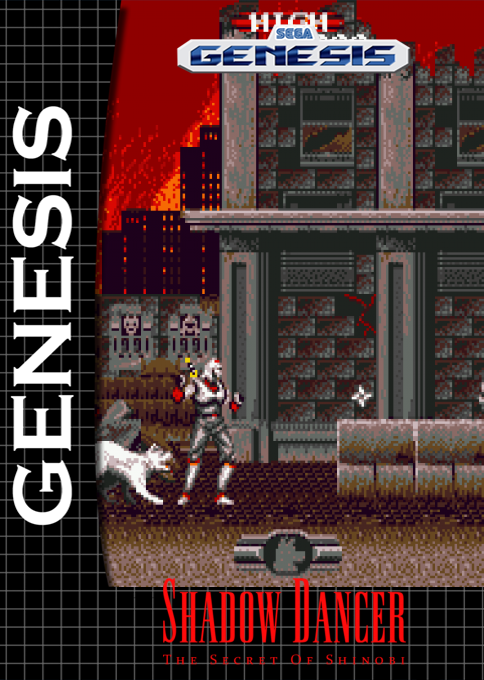 Shadow Dancer : The Secret of Shinobi — box-2D (SS)