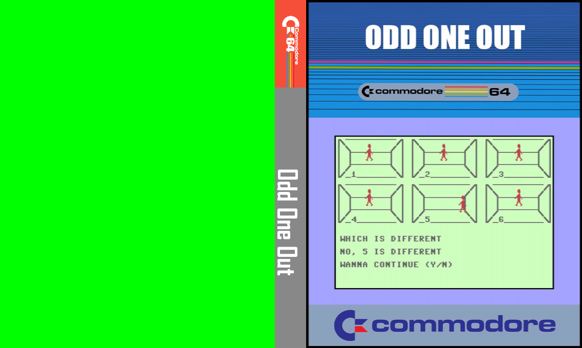 Odd One Out — box-texture (CUS)