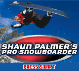 Shaun Palmer's Pro Snowboarder — sstitle (WOR)