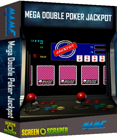 Mega Double Poker Jackpot — box-3D (SS)
