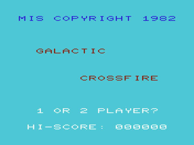 Galactic Crossfire — sstitle (WOR)