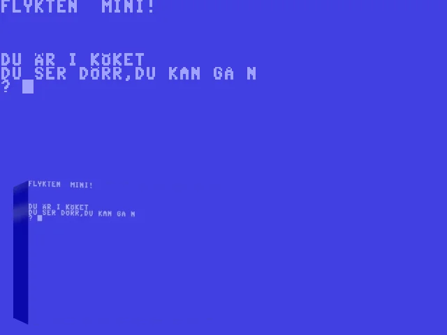 Mini-flykten — mixrbv2 (WOR)