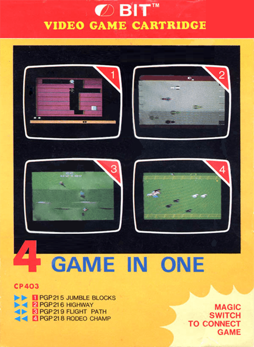 4 Game in One box art