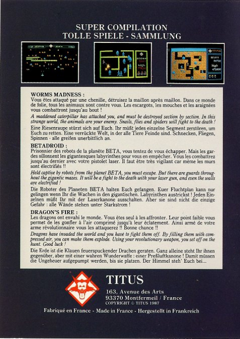 Classiques Volume 3 — box-2D-back (WOR)