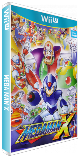 Mega Man X — box-3D (CUS)
