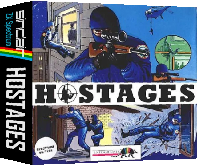 Hostages — box-3D (EU)