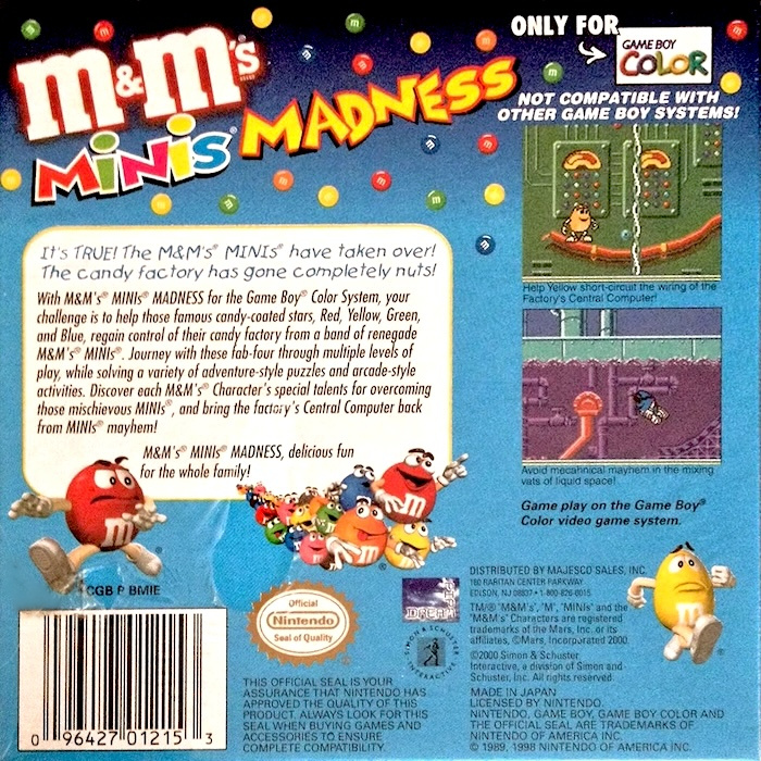 M&M's Minis Madness — box-2D-back (US)
