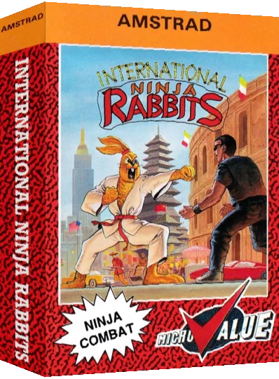 International Ninja Rabbits — box-3D (EU)