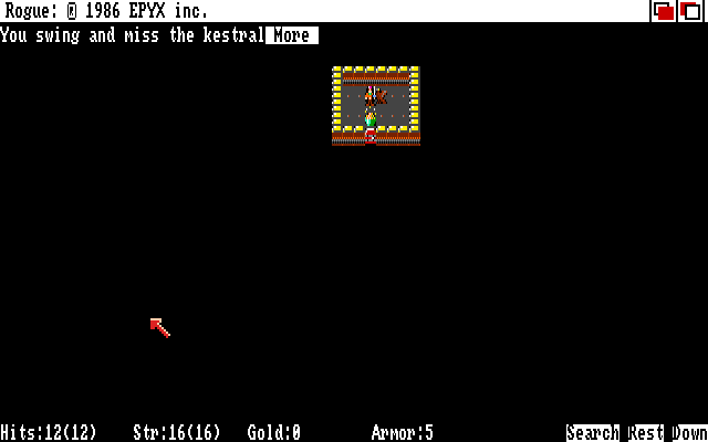 Rogue - The Adventure Game — ss (WOR)