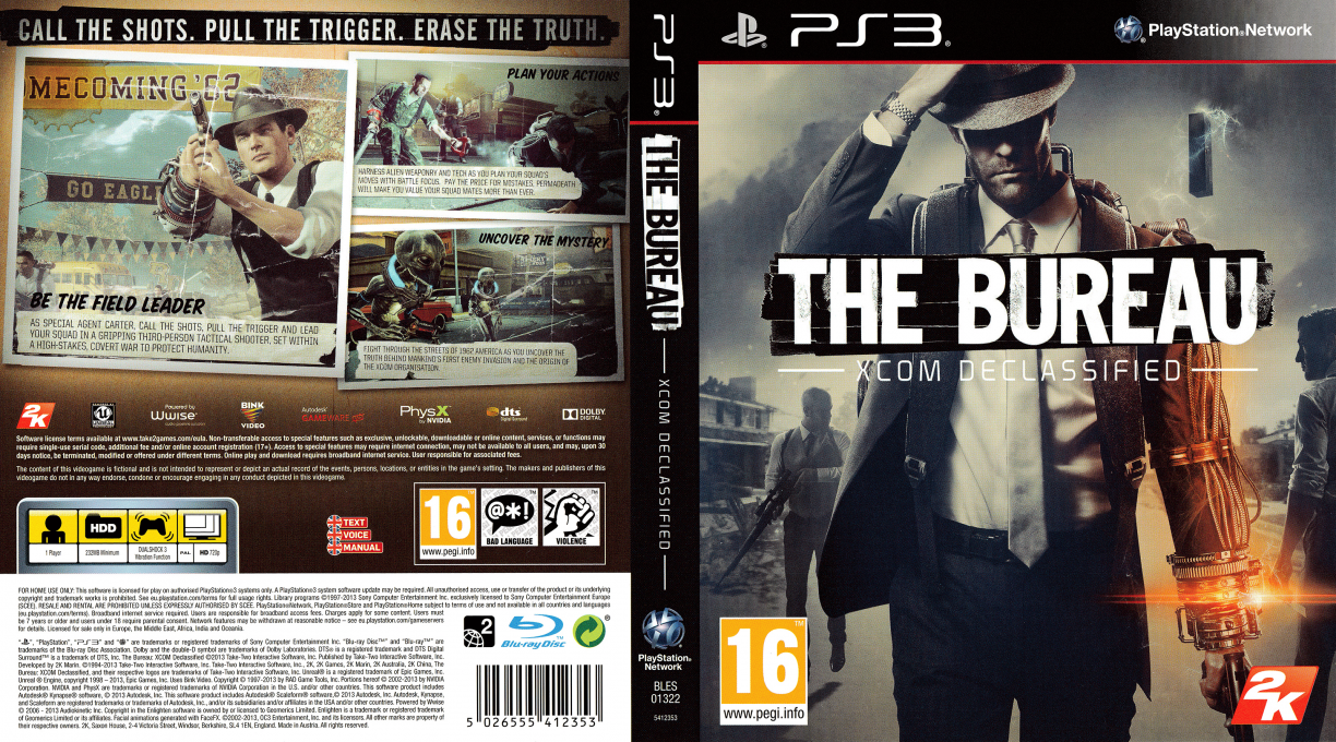Bureau, The - XCOM Declassified — box-texture (EU)