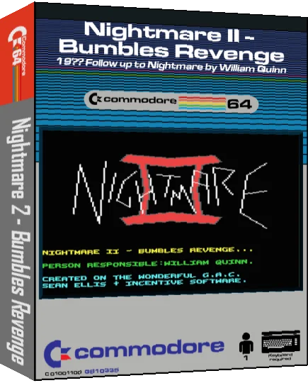Nightmare II : Bumbles Revenge — box-3D (CUS)
