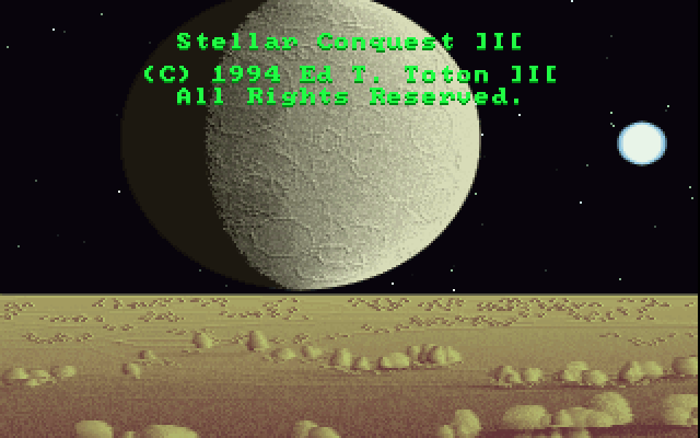 Stellar Conquest III : Hostile Takeover box art