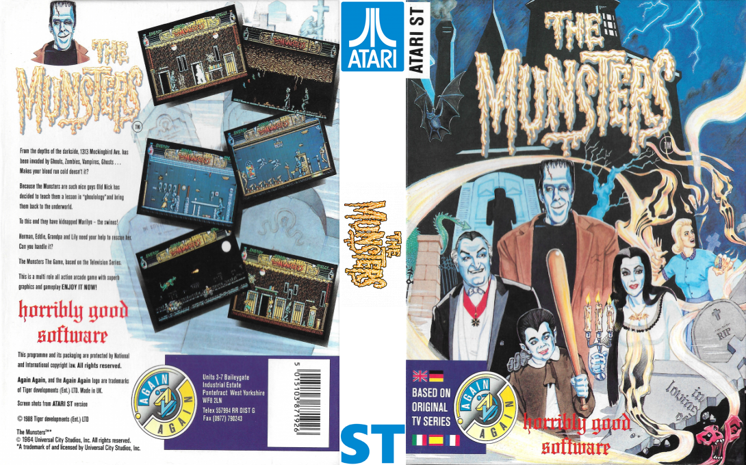 Munsters, The — box-texture (EU)