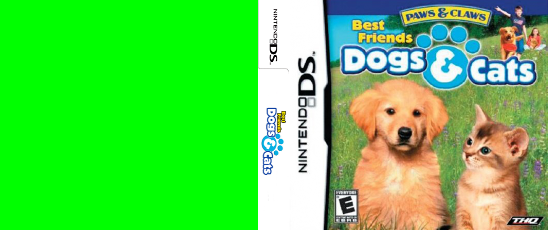 Paws & Claws - Best Friends - Dogs & Cats — box-texture (US)