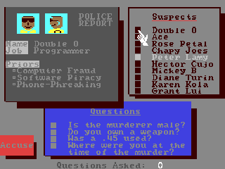 Murder One — ss (WOR)