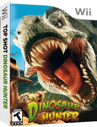 Top Shot Dinosaur Hunter — box-3D (US)