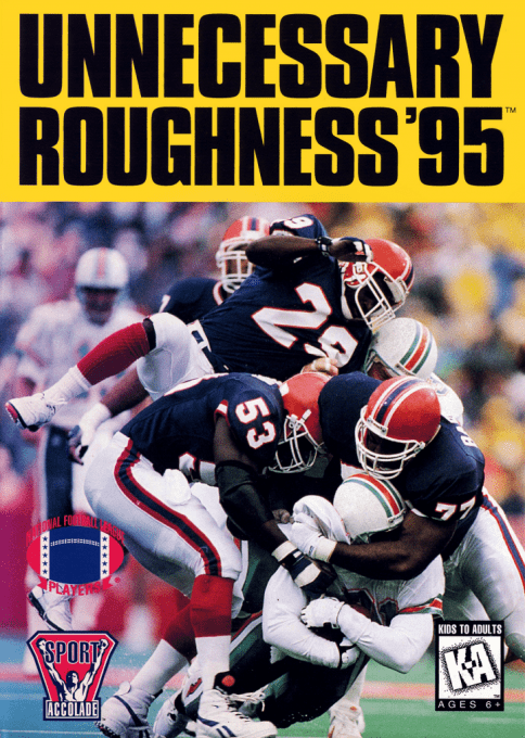 Unnecessary Roughness '95 box art