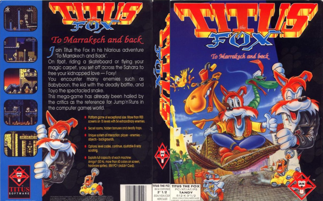 Titus The Fox - To Marrakech And Back — box-texture (US)