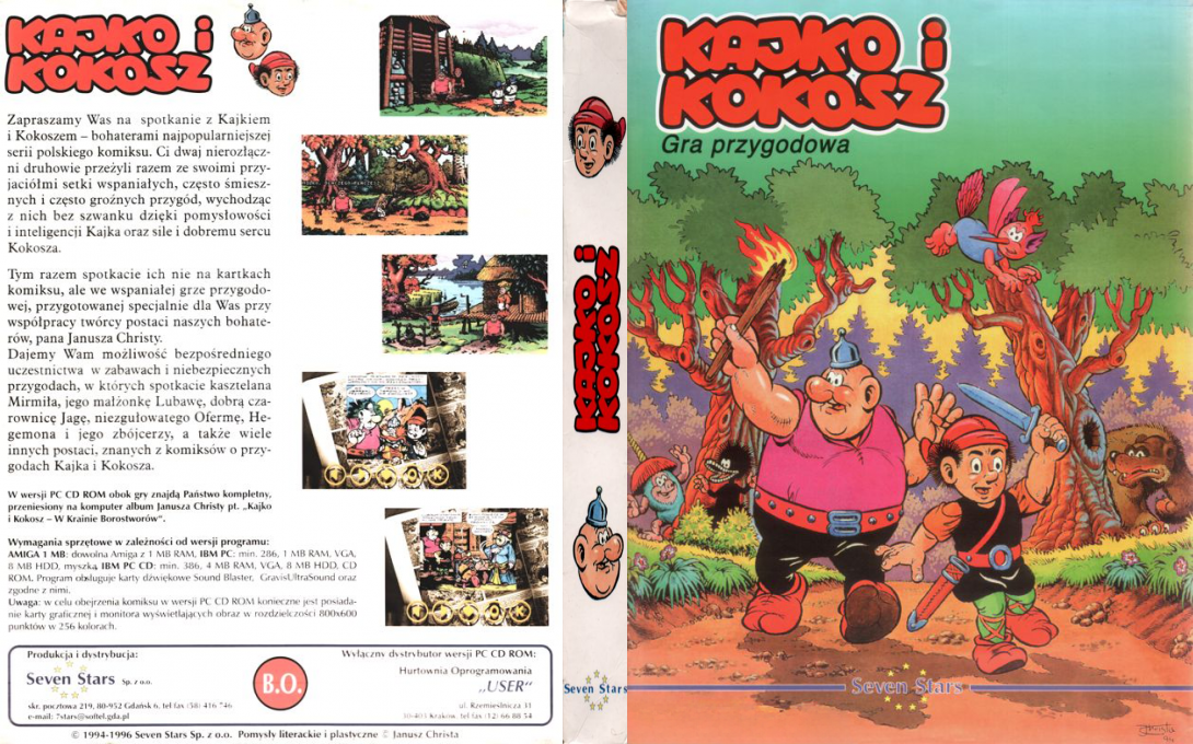 Kajko i Kokosz — box-texture (EU)