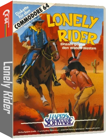 Lonely Rider — box-3D (DE)